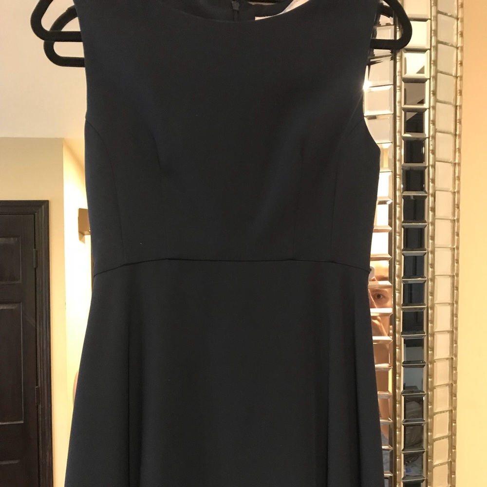 French Connection Navy Fit and Flare dress size 6
